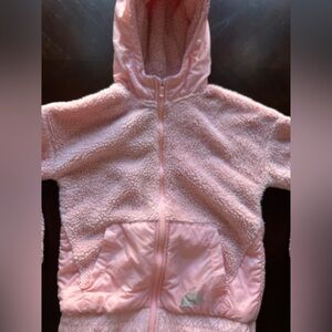 Nike Fleece Pink Kids Hoodie